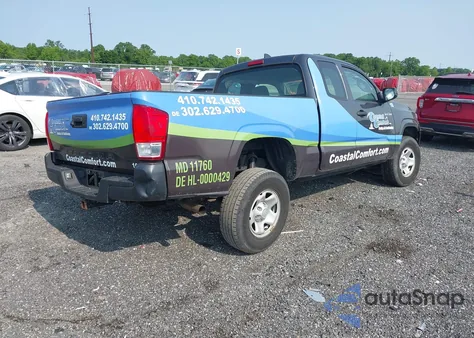 2016 Toyota Tacoma Access Cab/Sr/Sr5 z USA, uszkodzony, nr VIN 5TFSX5EN6GX043622